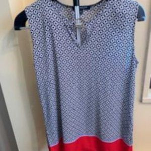 Jones New York Signature Printed Top